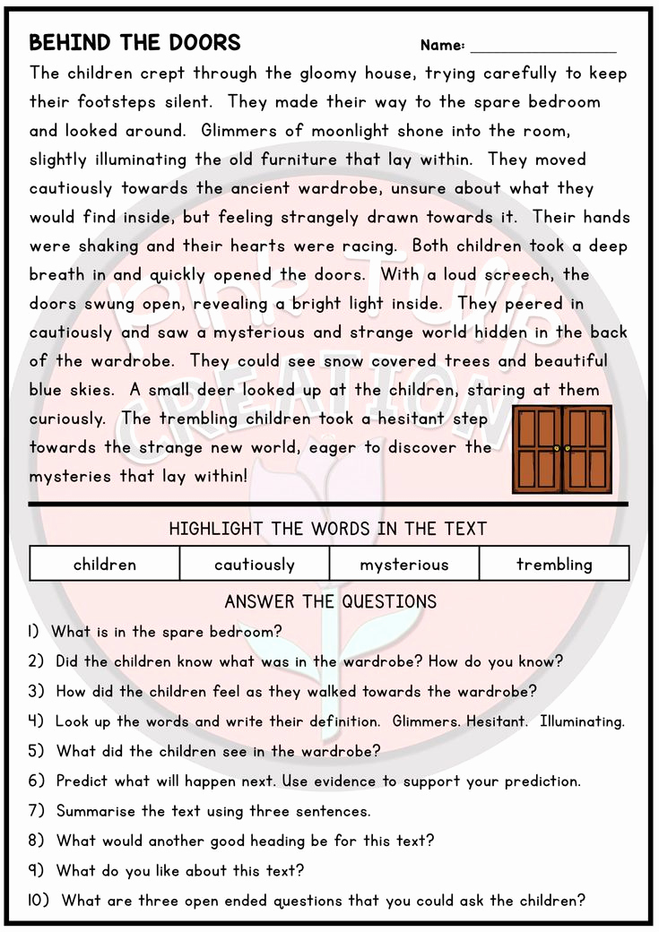 Drawing Conclusions Worksheets 4th Grade New Draw Conclusions Worksheet 4th Grade In 2020