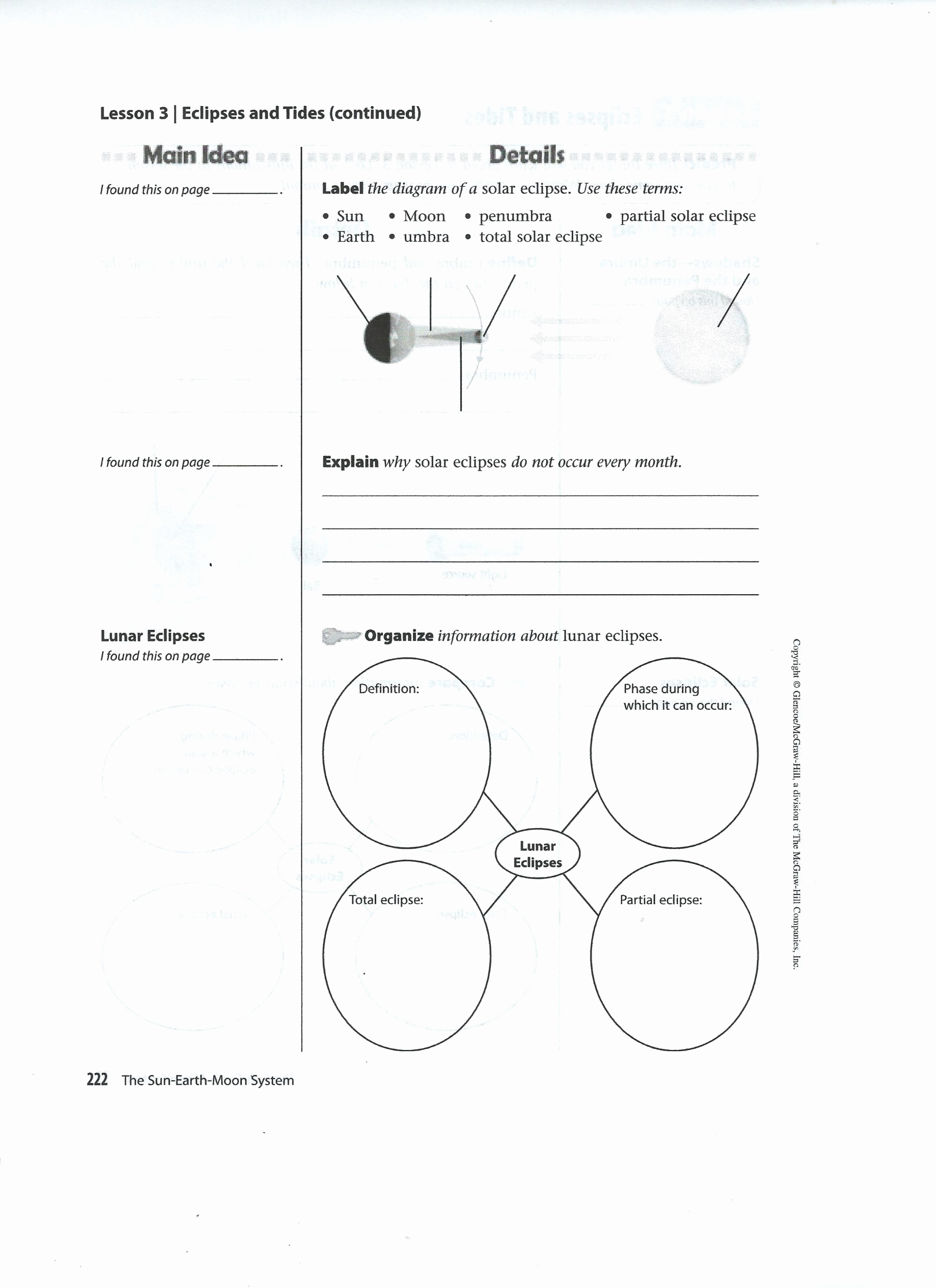 Eclipse Worksheets for Middle School New 20 solar Eclipse Worksheets Middle School