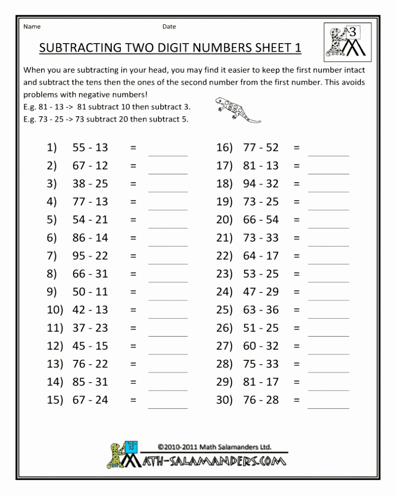 Estimation Worksheets for 3rd Grade Lovely 3rd Grade Go Math 1 8 Rounding to Estimate Differences