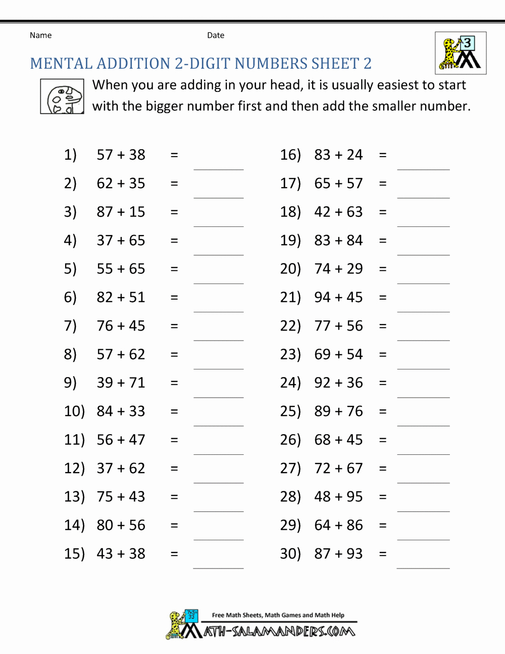 Estimation Worksheets for 3rd Grade New Third Grade Math Worksheets