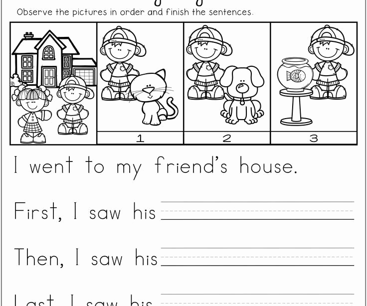 First Grade Sequencing Worksheets Awesome 1st Grade Free Printable Sequencing Worksheets