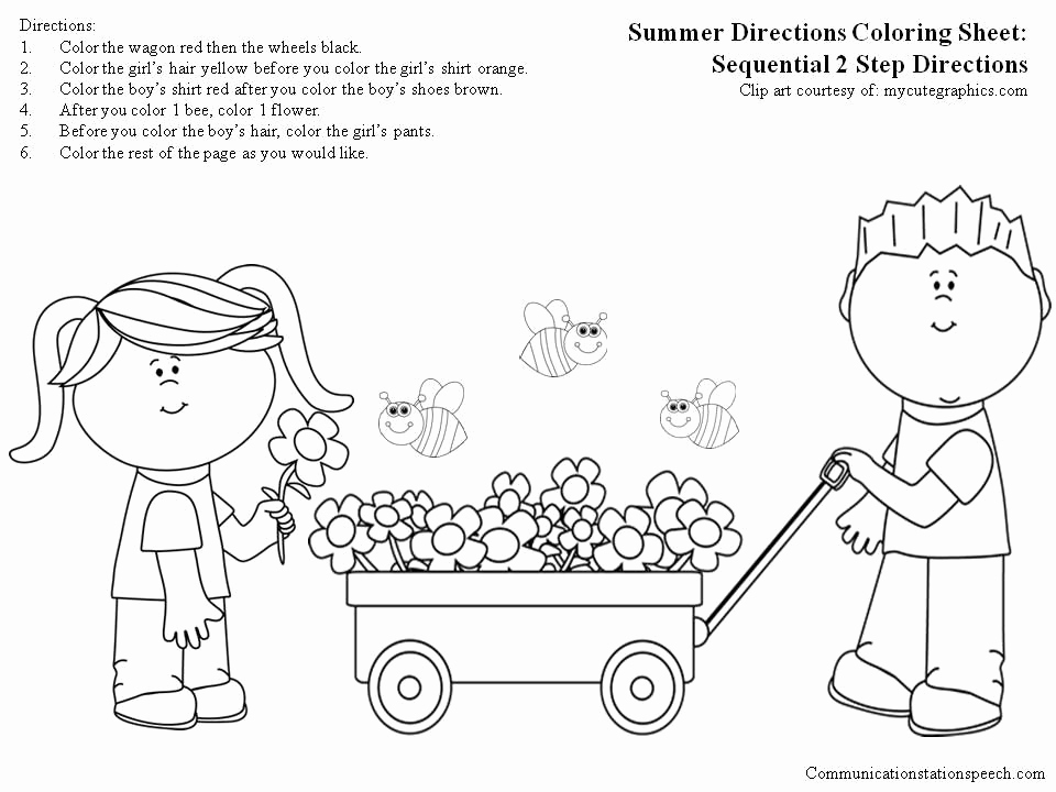 Following Directions Coloring Worksheet Unique Free Download Following Directions Coloring Worksheet