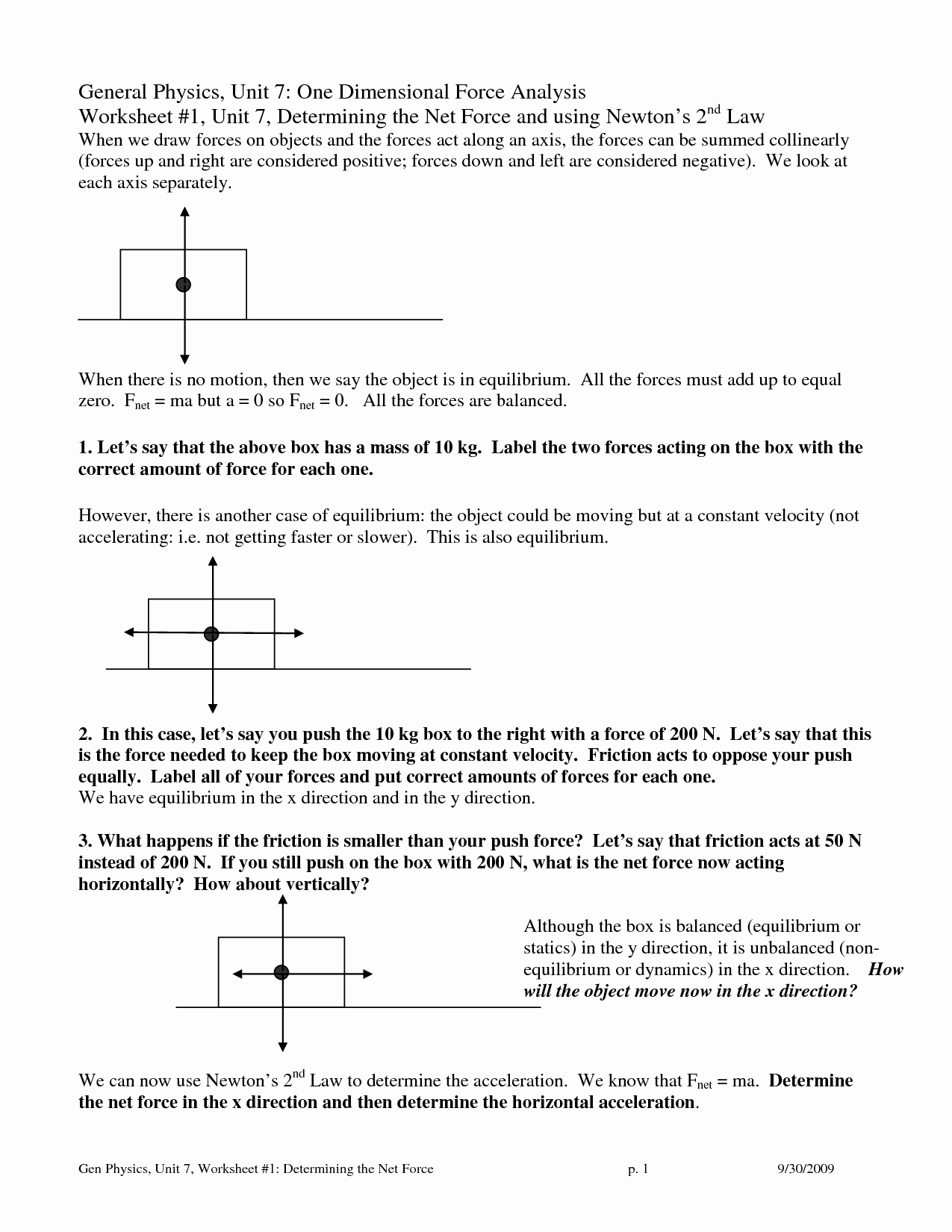 Force and Motion Printable Worksheets Unique 20 Best Of force and Motion Worksheet Pdf force