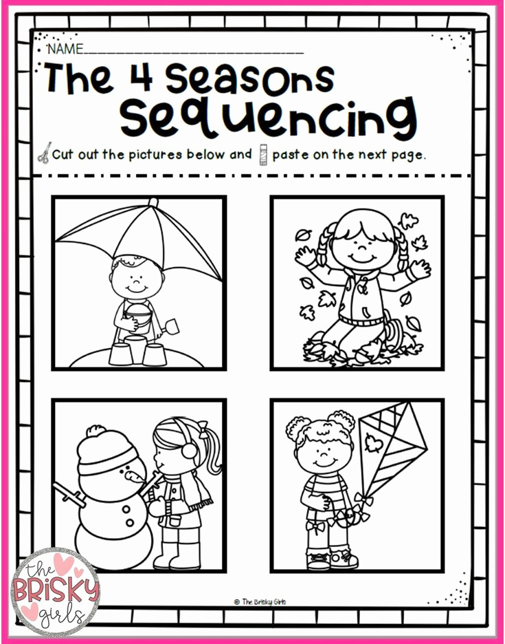 Four Seasons Kindergarten Worksheets Inspirational the Four Seasons Reading Passages Take Home Packet