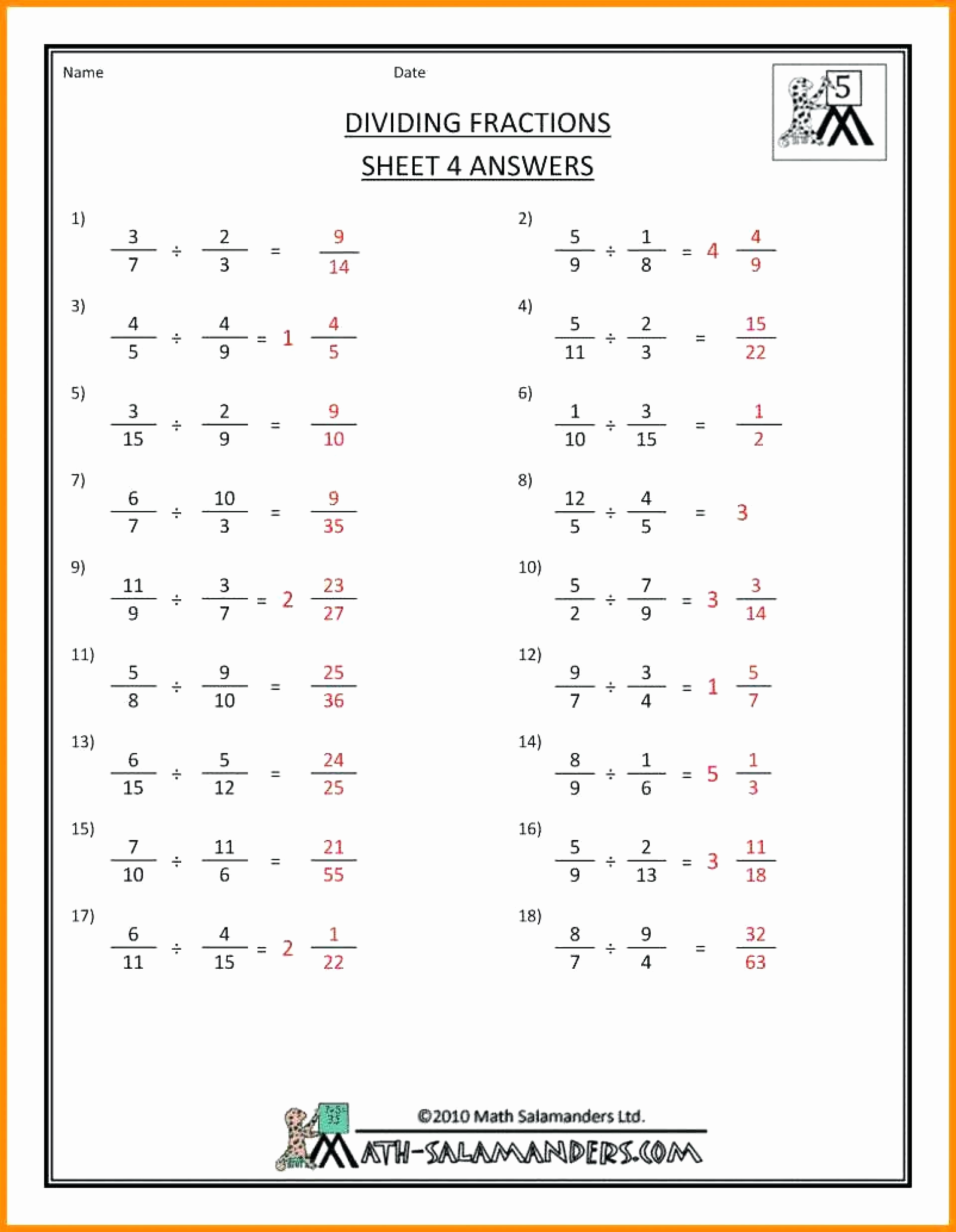 Fractions Common Core Worksheets Fresh Adding and Subtracting Fractions Worksheets Mon Core