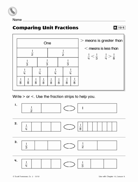 Fractions Worksheets 2nd Grade Luxury Paring Unit Fractions Worksheet for 2nd Grade