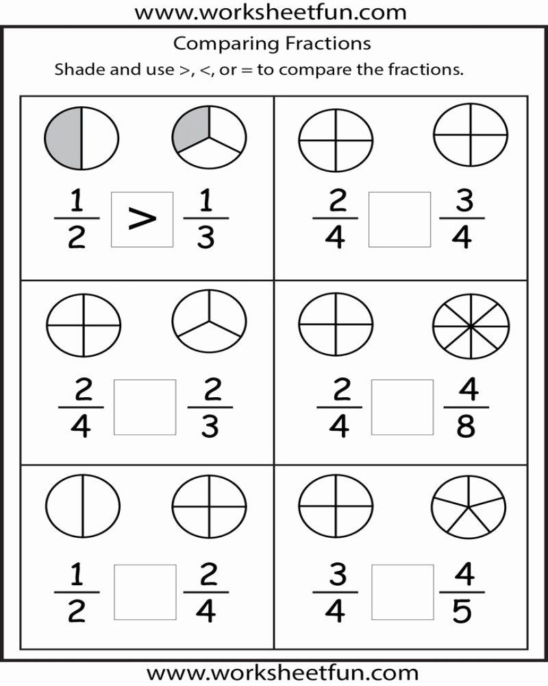 Fractions Worksheets 2nd Grade Unique Free Printable Math Worksheets 2nd Grade Fractions