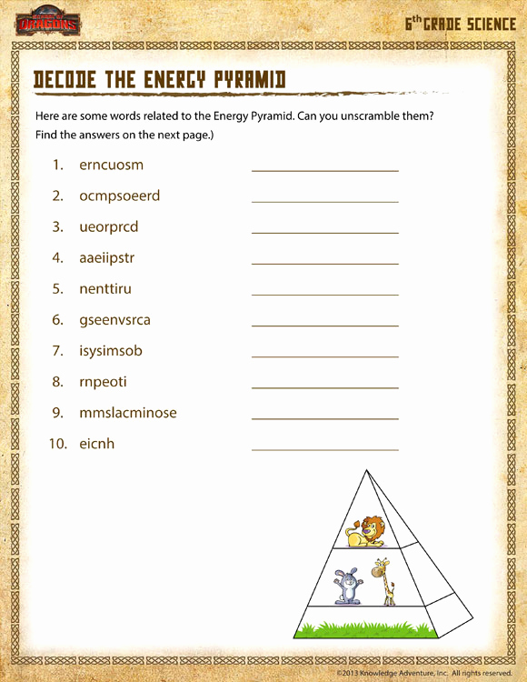 Free 6th Grade Science Worksheets Best Of 6th Grade Science Printable Worksheets that are Superb