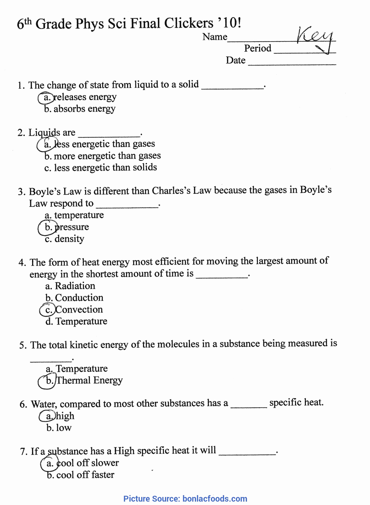 Free 6th Grade Science Worksheets Luxury Briliant 6th Grade Science Lessons Free Worksheets for All