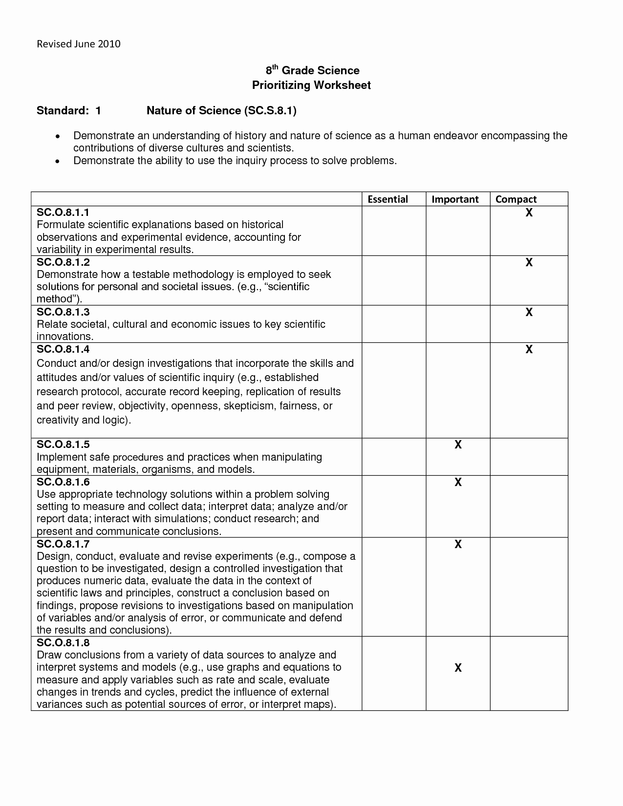Free 8th Grade Science Worksheets Fresh 8th Grade Science Worksheets Pdf
