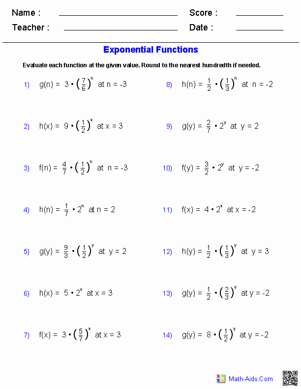 Free Exponent Worksheets Best Of Multiplying and Dividing Exponents Worksheet with Answers