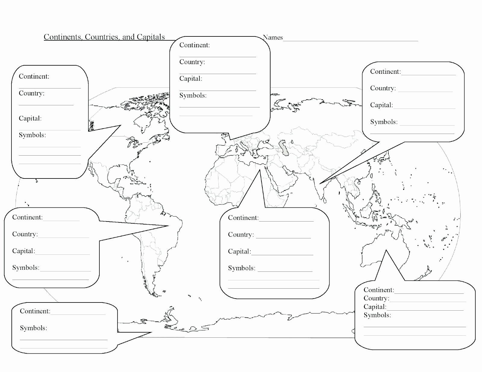 Free Map Skills Worksheets Lovely Map Skills Worksheets to Printable Map Skills Worksheets