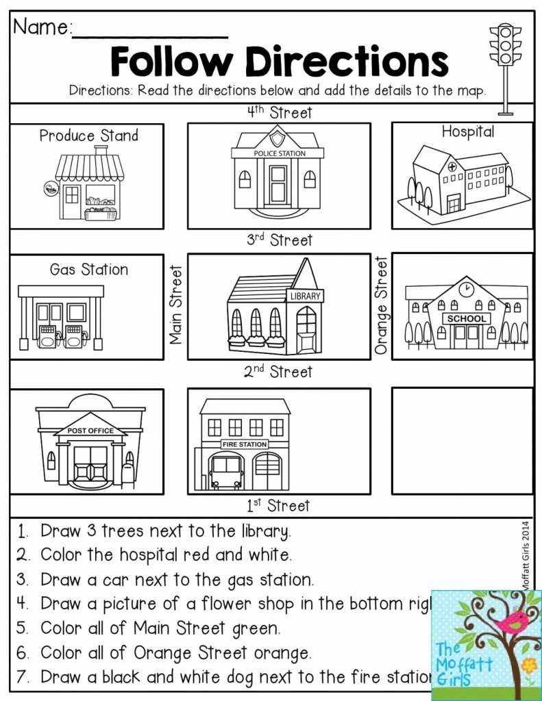 Free Map Skills Worksheets Unique Free Printable Map Skills Worksheets