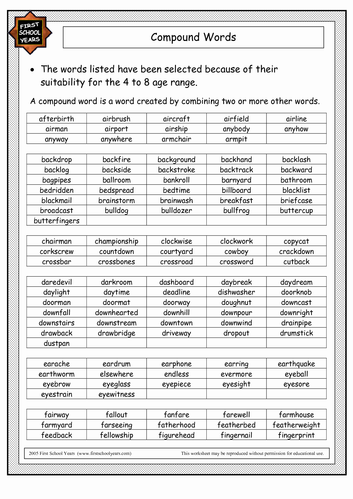 Free Printable Compound Word Worksheets Luxury 8 Best Of Printable Pound Word Worksheets Free