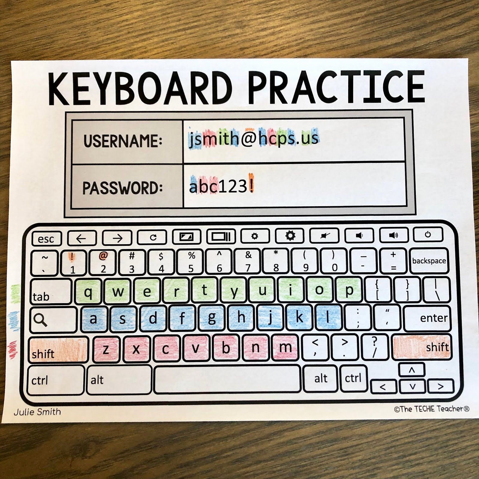 Free Printable Computer Keyboarding Worksheets Elegant Pin On Teacher