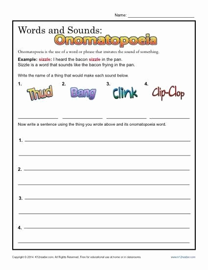Free Printable Figurative Language Worksheets Elegant Free Printable Figurative Language Worksheets Words and
