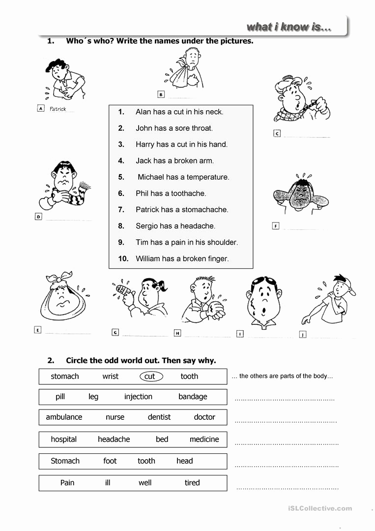 Free Printable Health Worksheets Beautiful Free Printable Health Worksheets for Middle School