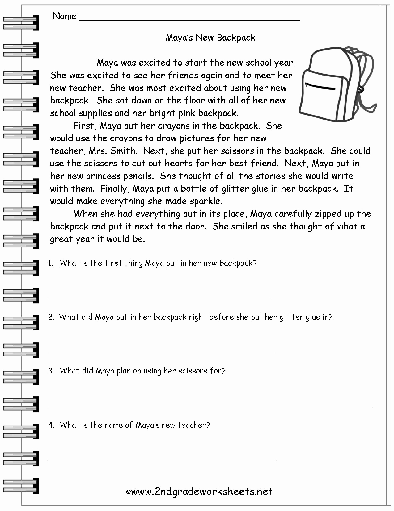 Free Printable Main Idea Worksheets Elegant Free Printable Main Idea Worksheets