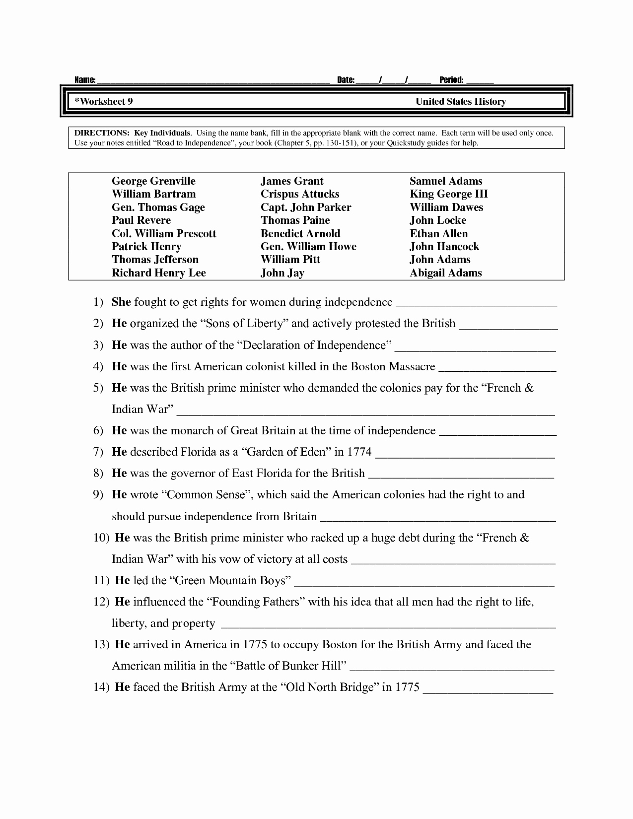 Free Us History Worksheets Awesome Free Printable Worksheets for High School Us History
