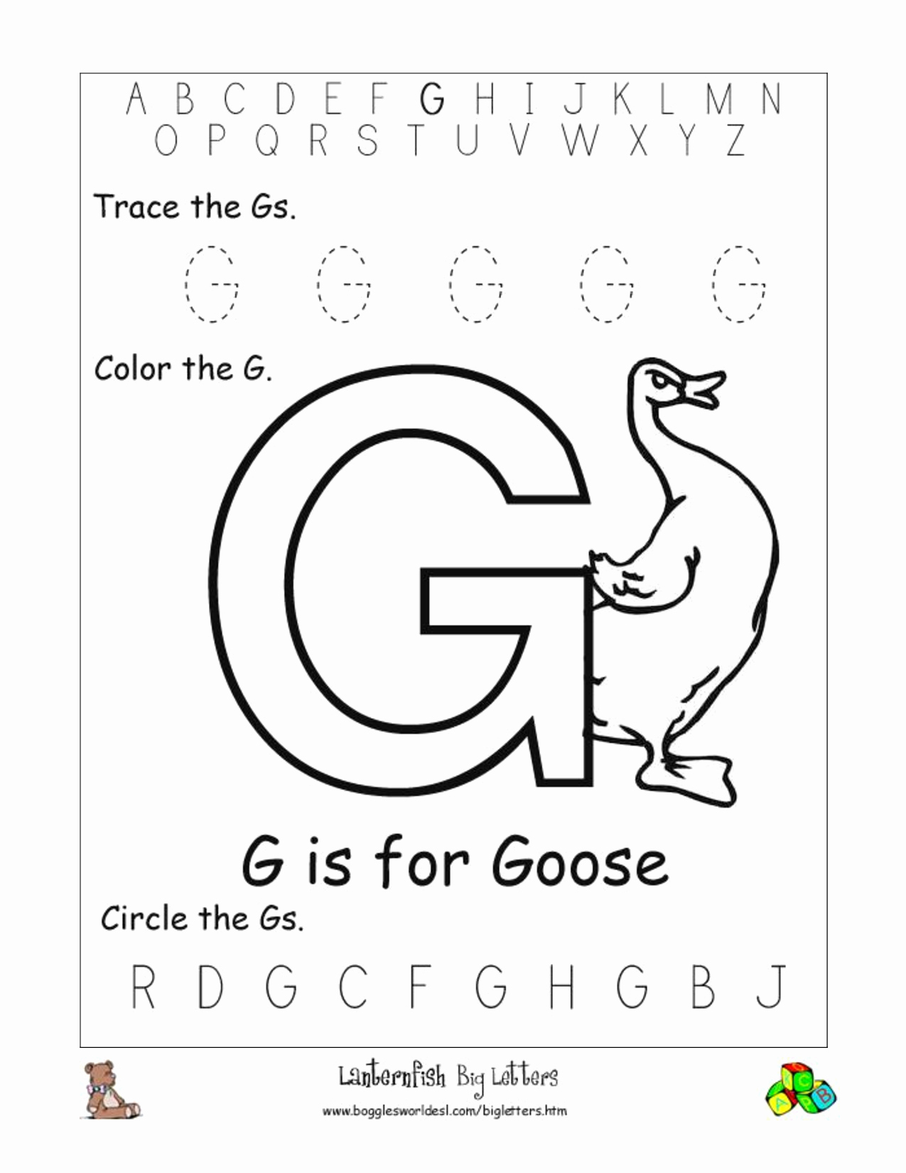 G Worksheets for Preschool Inspirational 12 Best Of Letter G Worksheets for Pre K
