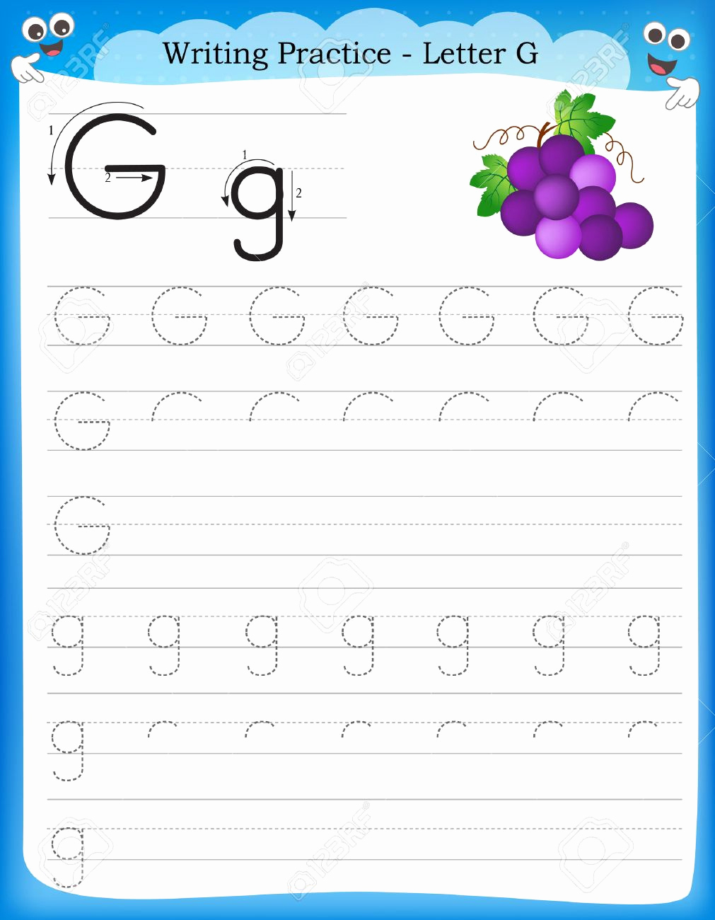G Worksheets for Preschool Inspirational Letter G Worksheets for Kinder