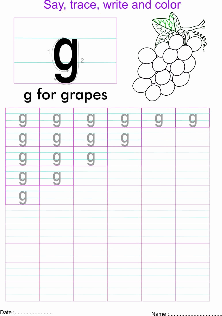 G Worksheets for Preschool New Pin by Audrey Akrong On Kindergarten Works