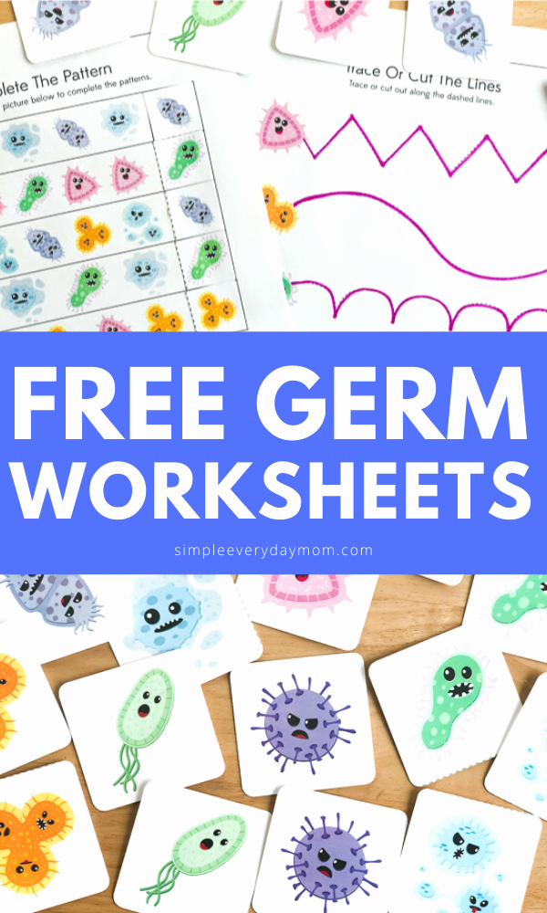 Germs Worksheets for Kindergarten Awesome Free Printable Germ Worksheets for Kindergarten