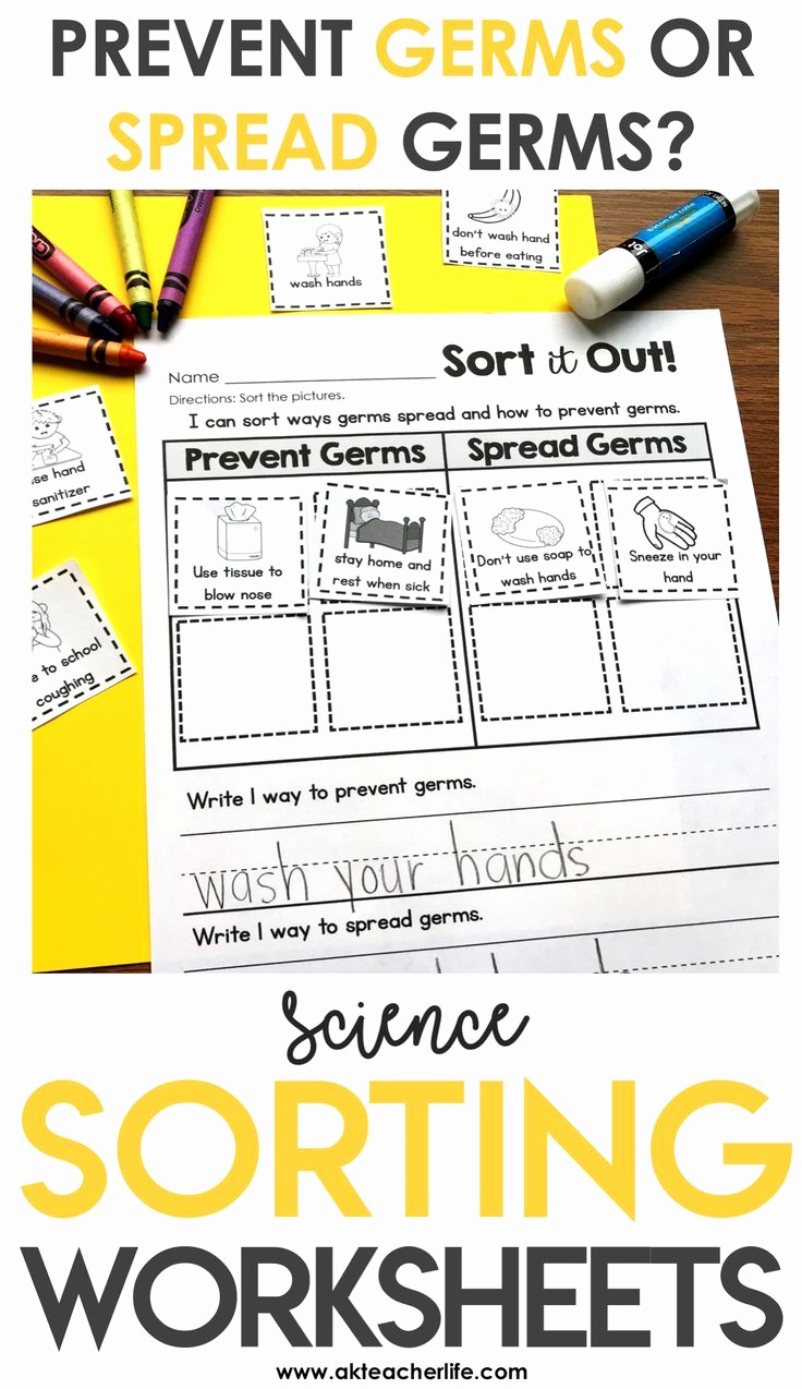 Germs Worksheets for Kindergarten Best Of Germs Worksheets Printables 1st Grade – Learning How to Read