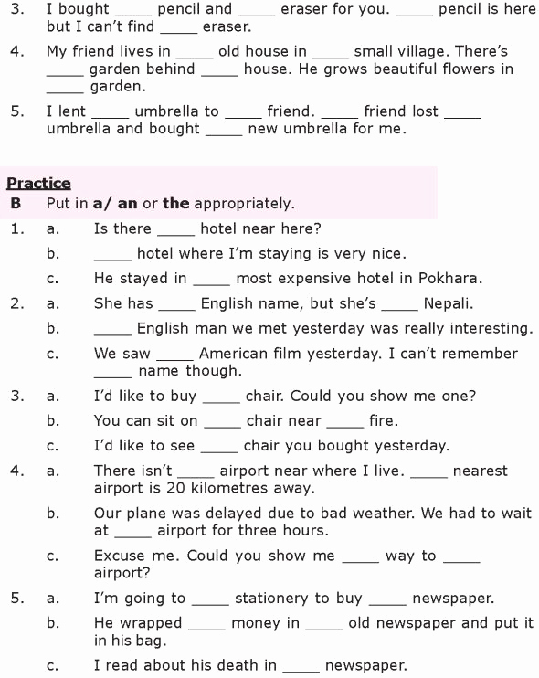 Grammar Worksheets for 8th Graders Unique Grade 8 Grammar Lesson 26 Articles 2