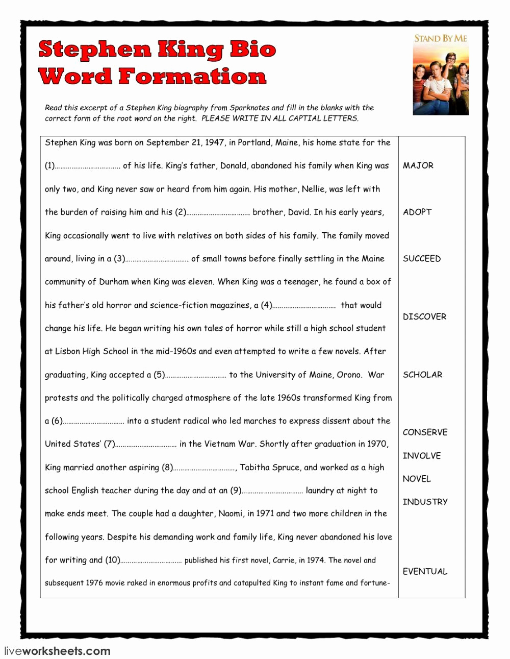 Tutorial 30 Instantly Grammar Worksheets Middle School Pdf Simple 