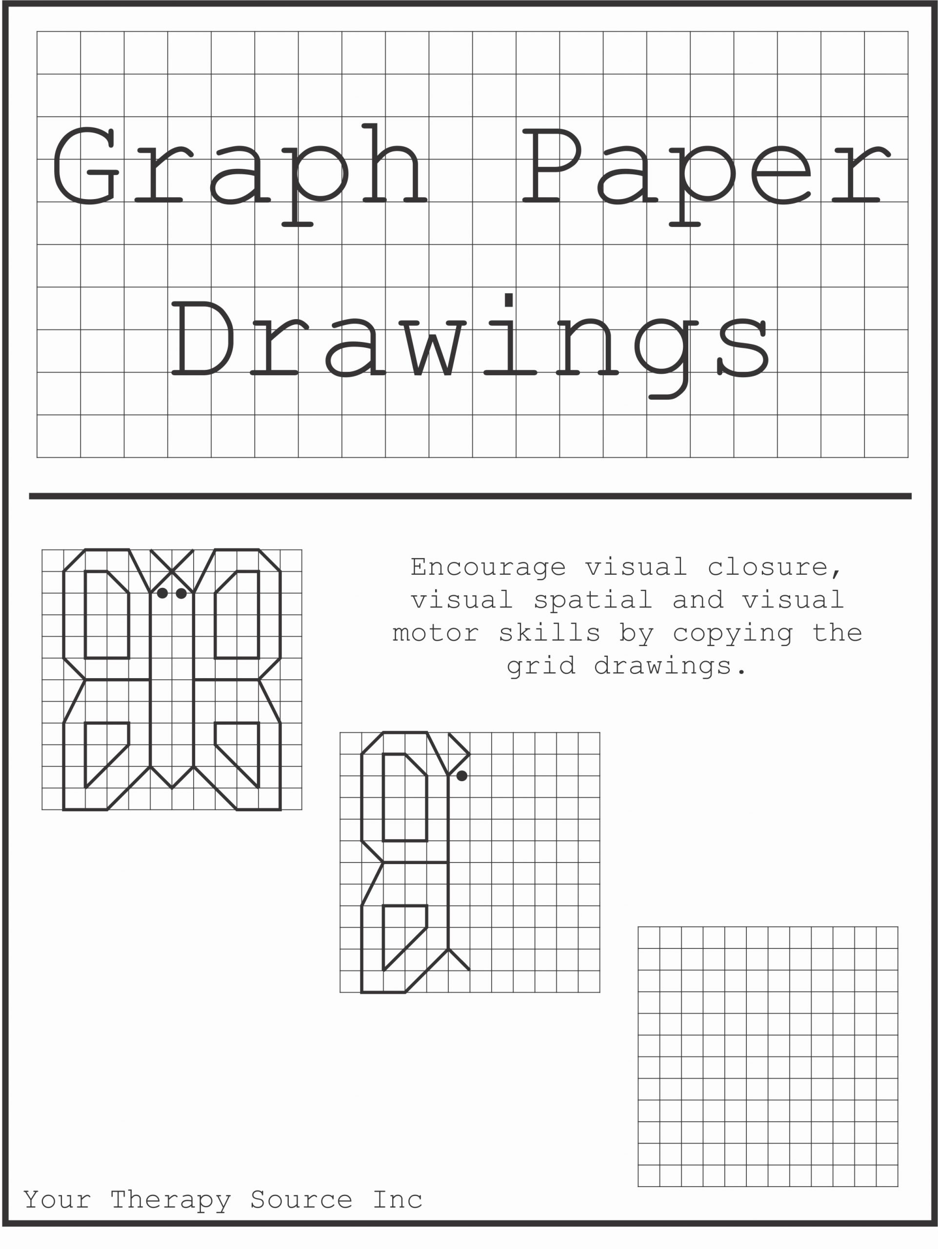 Graph Paper Art Worksheets Awesome Graph Paper Drawings