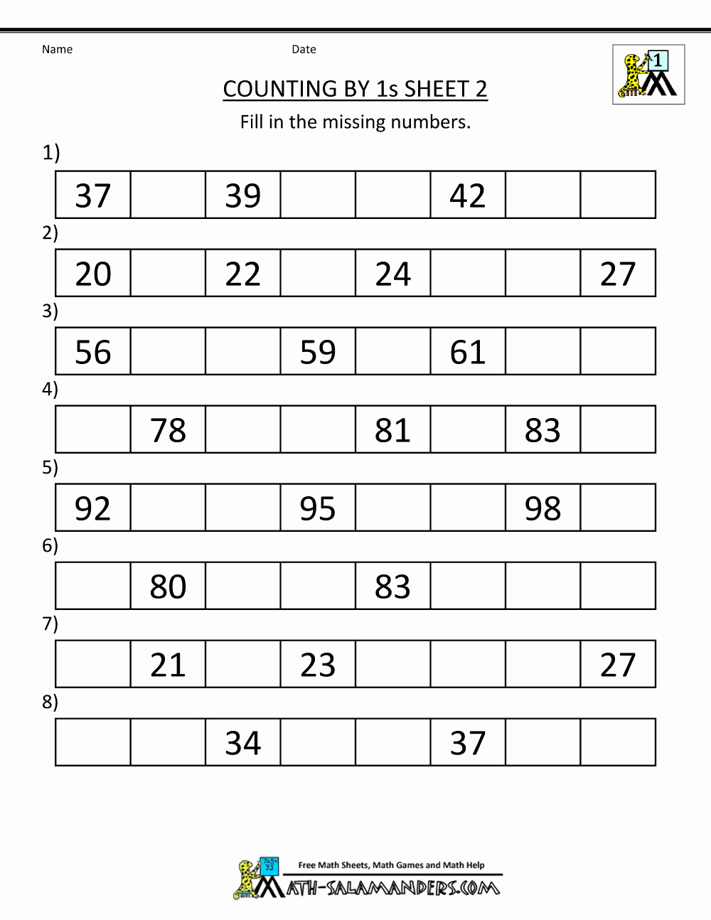 Graphing Worksheets for First Grade Elegant 1st Grade Math Worksheets Counting by 1s 5s and 10s