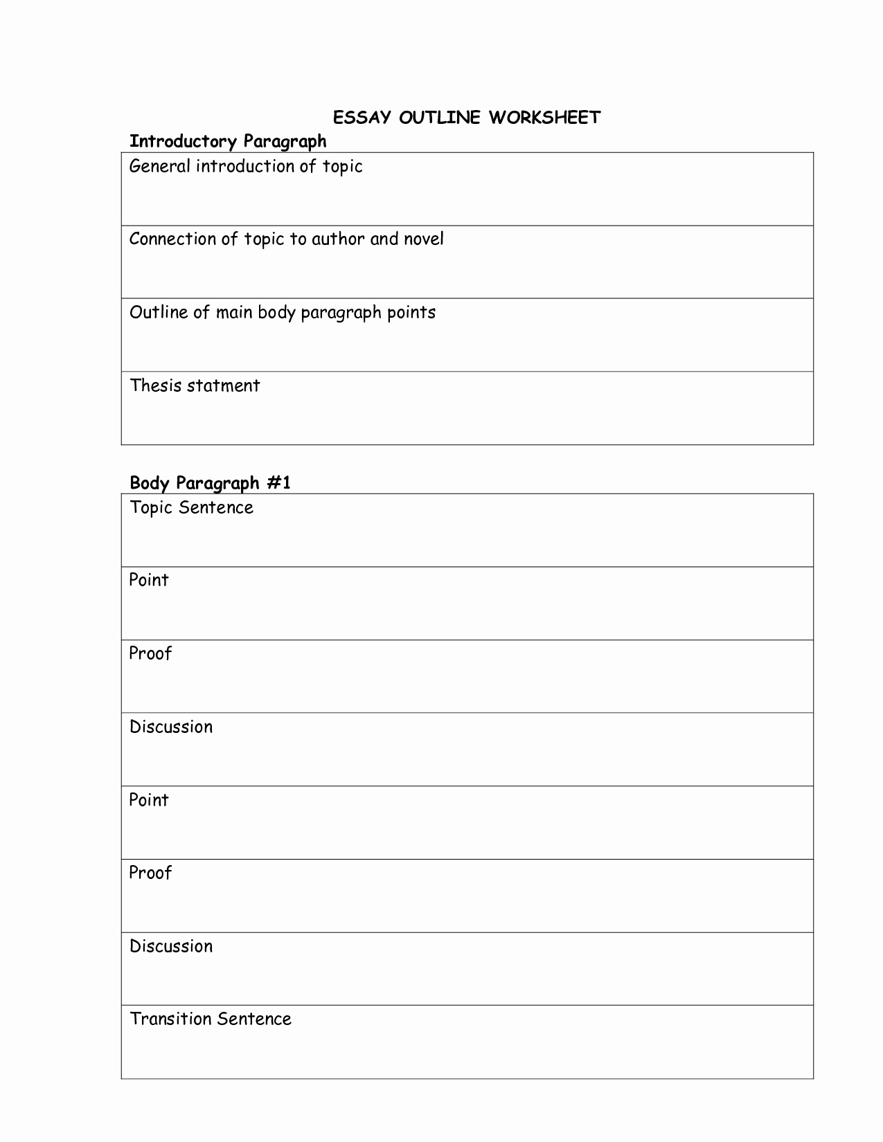 High School Essay Writing Worksheets Best Of College Printable Gallery Category Page 1