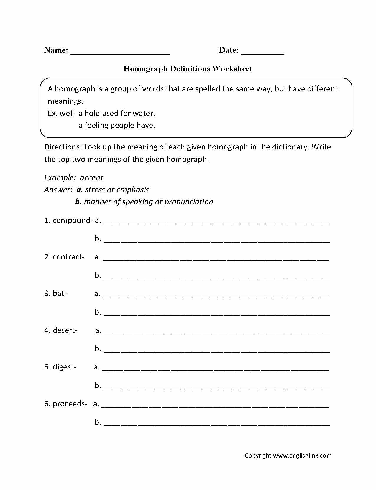 Homograph Worksheets 5th Grade Fresh 20 Homograph Worksheet 5th Grade