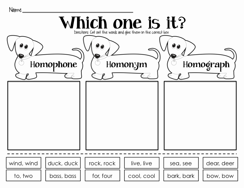 Homographs and Homophones Worksheets New Kearson S Classroom Homophones Homonyms &amp; Homographs