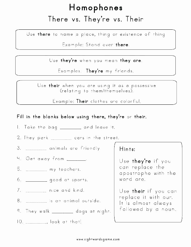 Homonyms Worksheets 5th Grade Unique Homophone Worksheets 5th Grade Homonyms Worksheets for