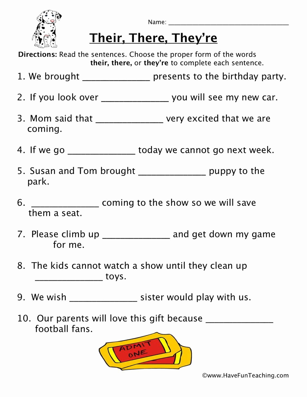 Tutorial 30 Effectively Homophone Worksheets Middle School Simple