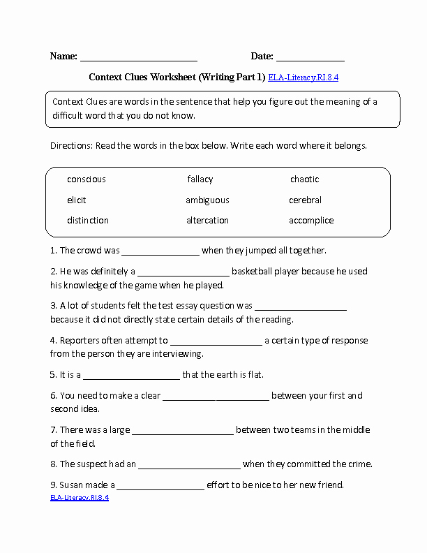 Informational Text Worksheets Middle School Unique 15 Best Of Informational Text Structure Worksheets