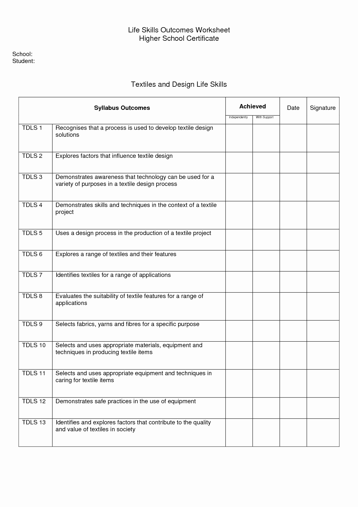 Job Skills Worksheets Inspirational 18 Best Of Job Skills Worksheets Free Printable