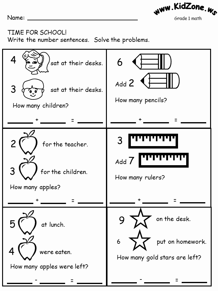 Kindergarten Addition Word Problems Worksheets Beautiful Math Activity Worksheets