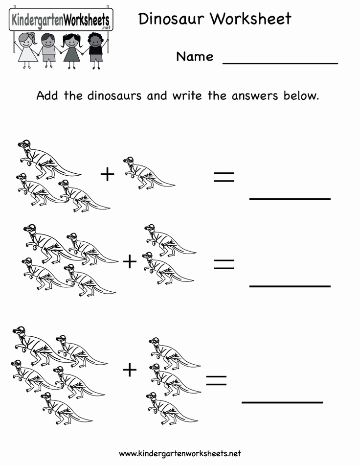Kindergarten Dinosaur Worksheets Best Of Kindergarten Dinosaur Worksheet Printable