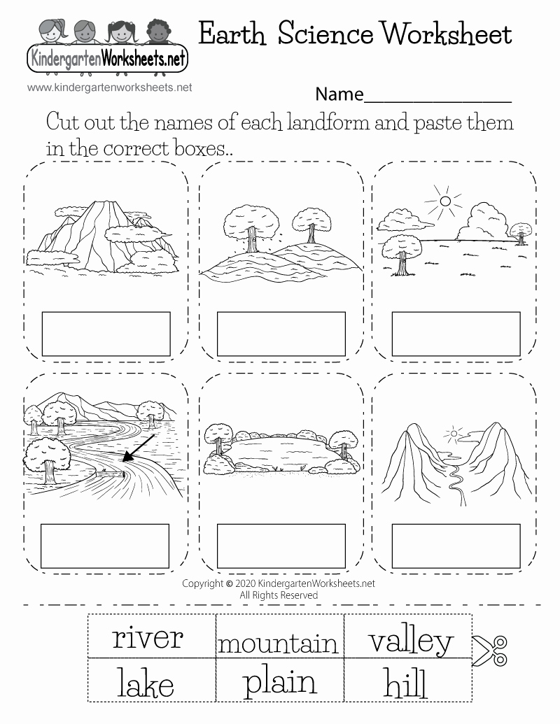Kindergarten Science Worksheets Awesome Free Printable Kindergarten Science Worksheets