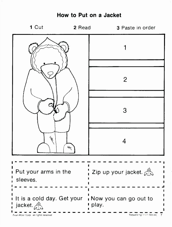 Kindergarten Sequence Worksheets Best Of Story Sequence Worksheets for Kindergarten First Grade