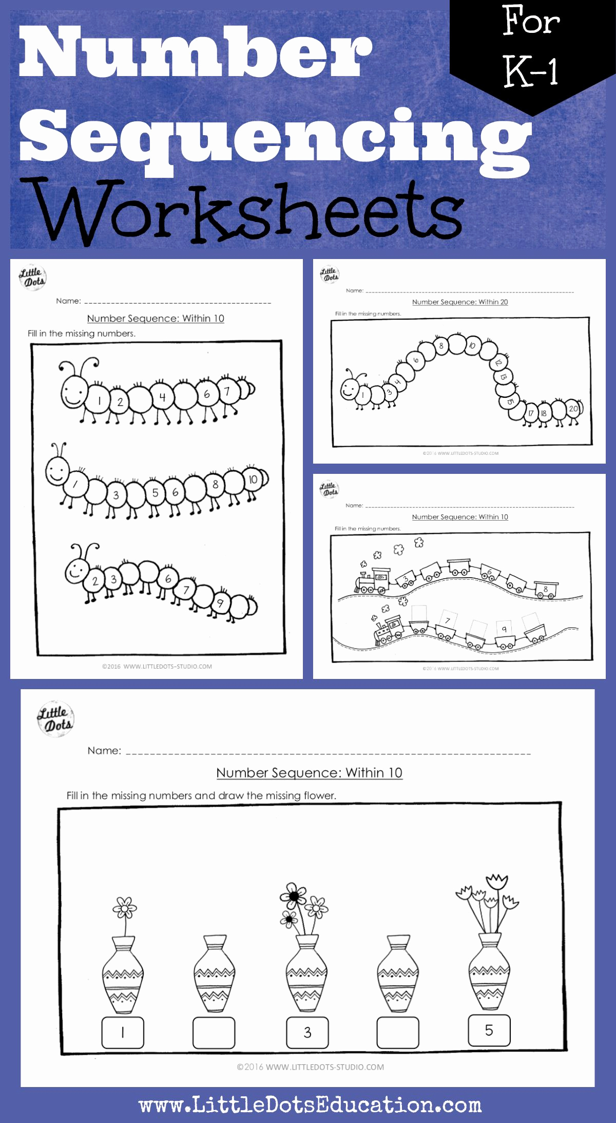 Kindergarten Sequence Worksheets Lovely Kindergarten Math Number Sequence Worksheets and