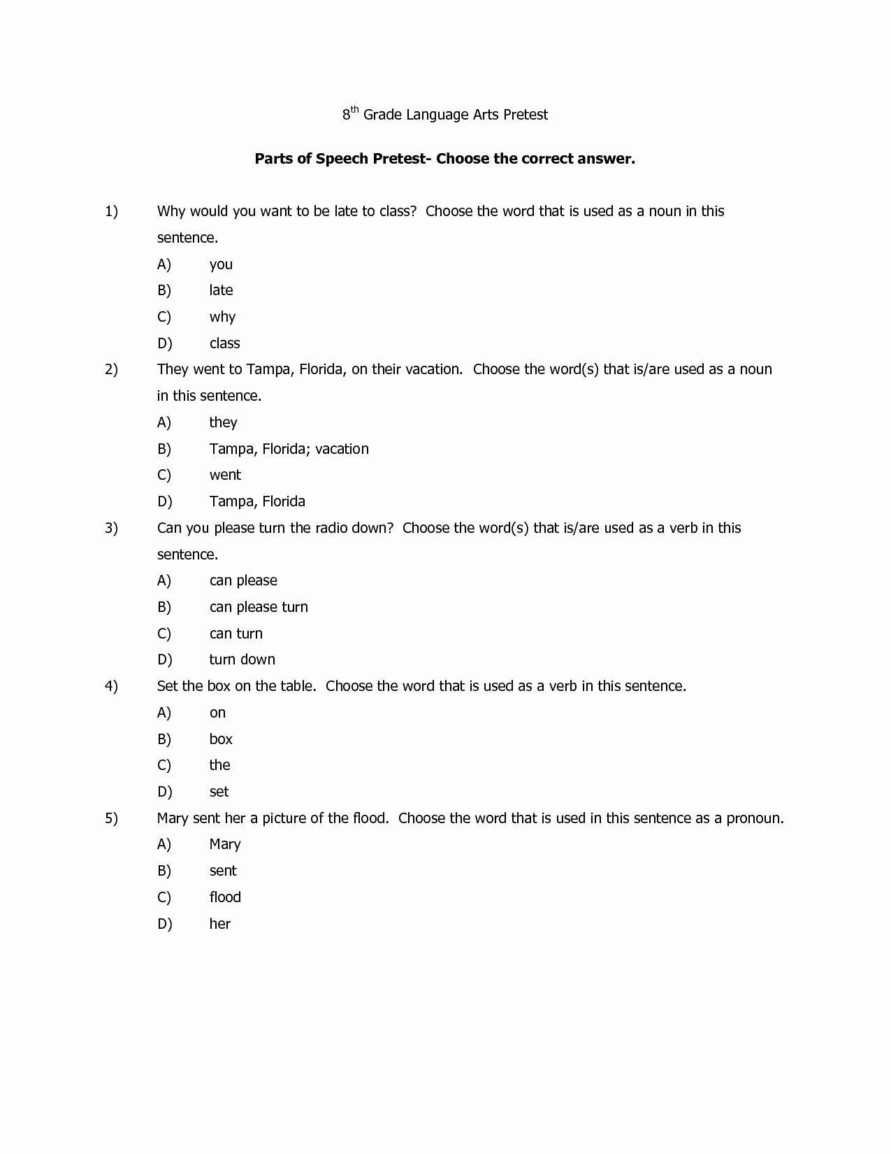 Language Arts Worksheets 8th Grade Elegant 19 Best Of 8th Grade Language Worksheets 8th