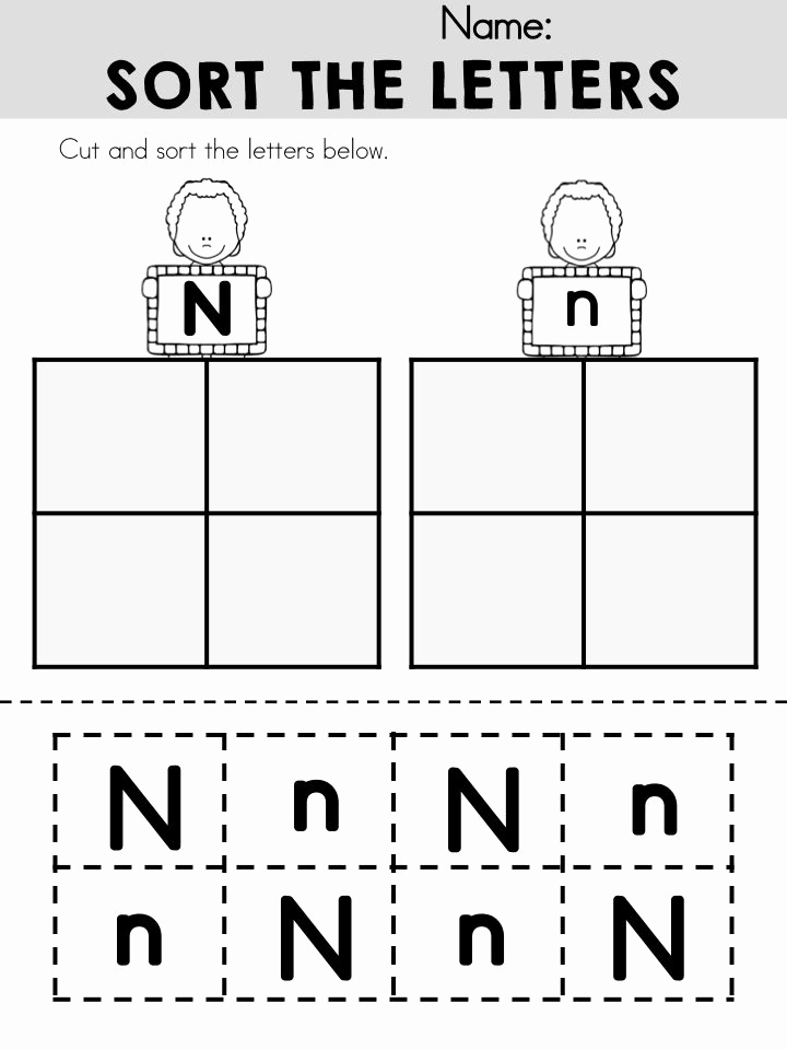 Letter N Worksheets for Kindergarten Best Of 14 Interesting Letter N Worksheets for Kids