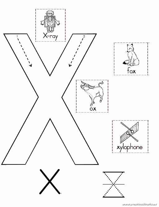 Letter X Worksheets for Kindergarten Inspirational Uppercase Letter X Worksheet for Kindergarten Preschool