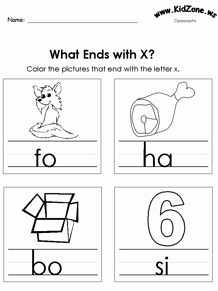 Letter X Worksheets Kindergarten Fresh Abc Phonics Infographic