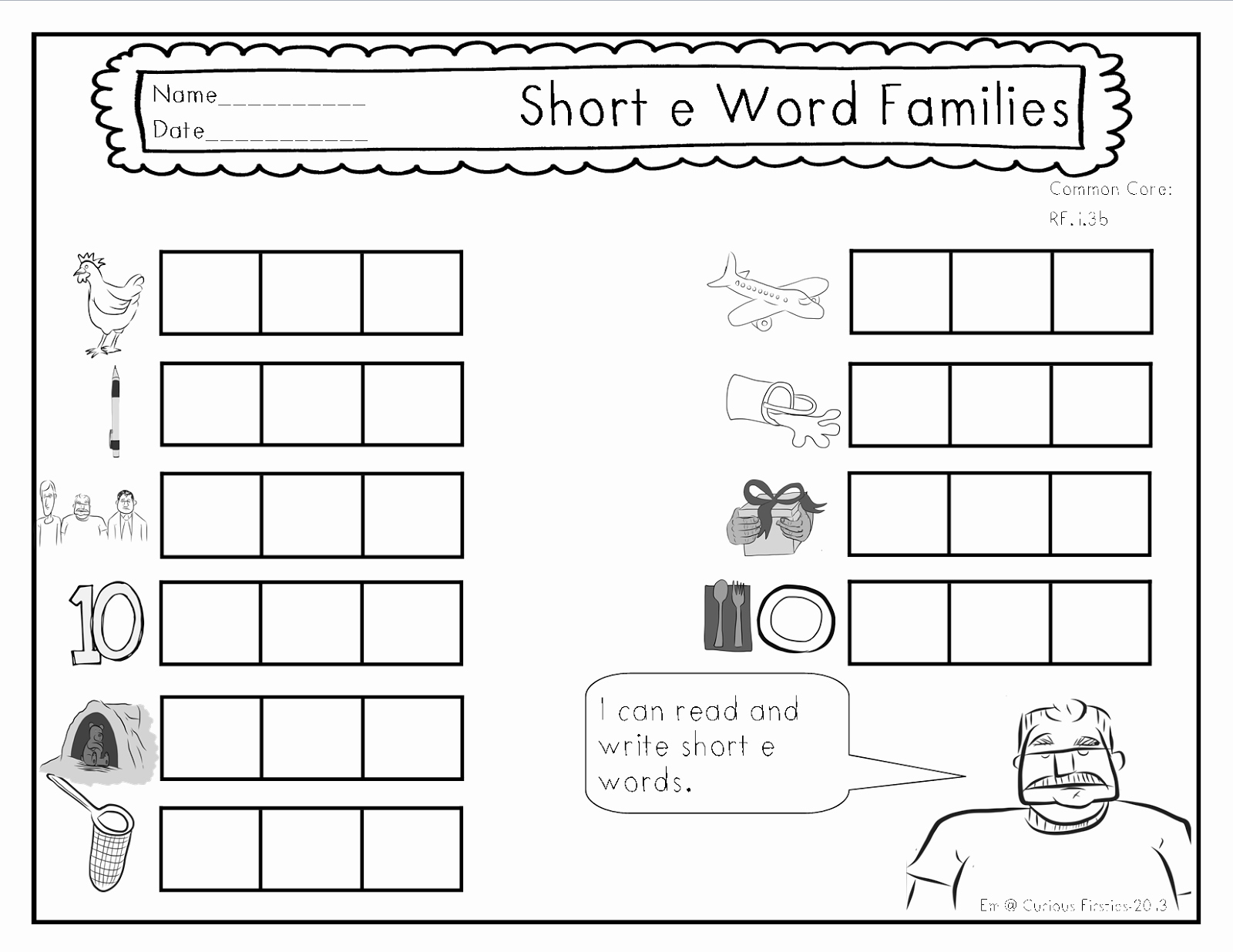 Long E Short E Worksheets Beautiful Printables Short E Worksheets for First Grade Agariohi