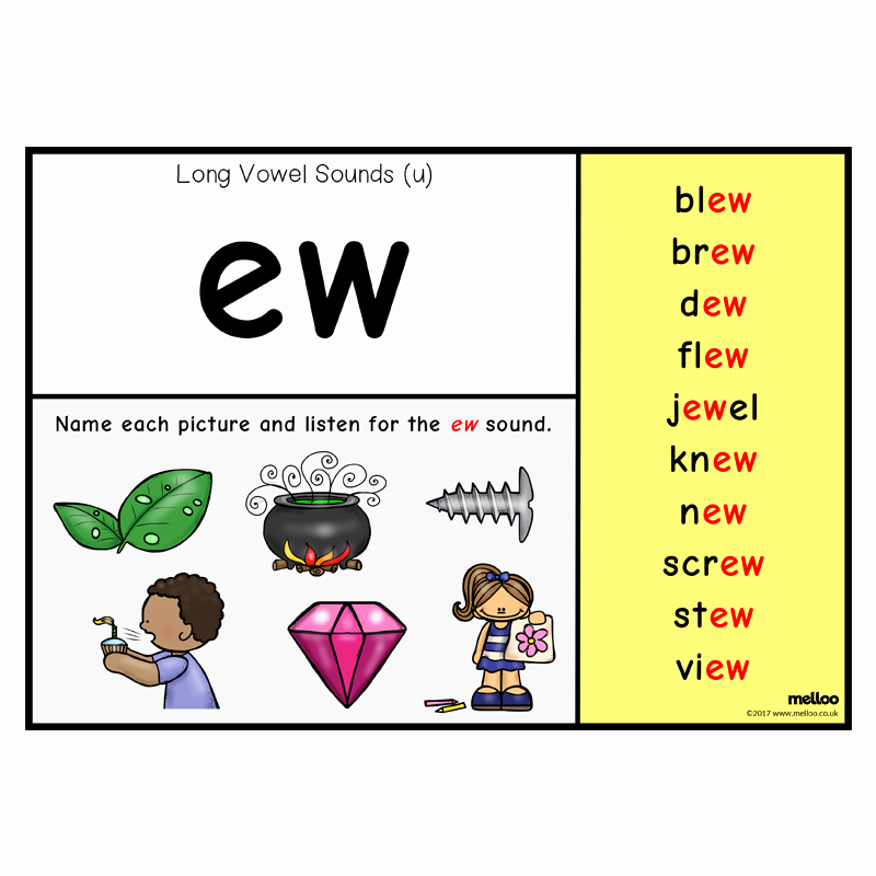 Long U sound Worksheet Awesome Long Vowel sounds U English